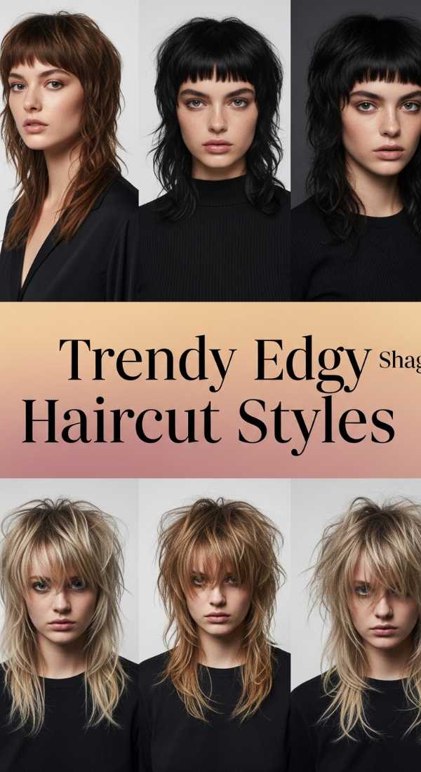 Slay Your Big Day: 5 Alt Hairstyles Trending for the Class of 2026 Trendy Edgy Shag Haircut Styles 6a141dce693ea