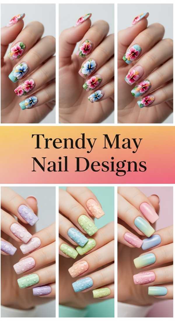 Trendy May Nail Designs 6a1342171a77b