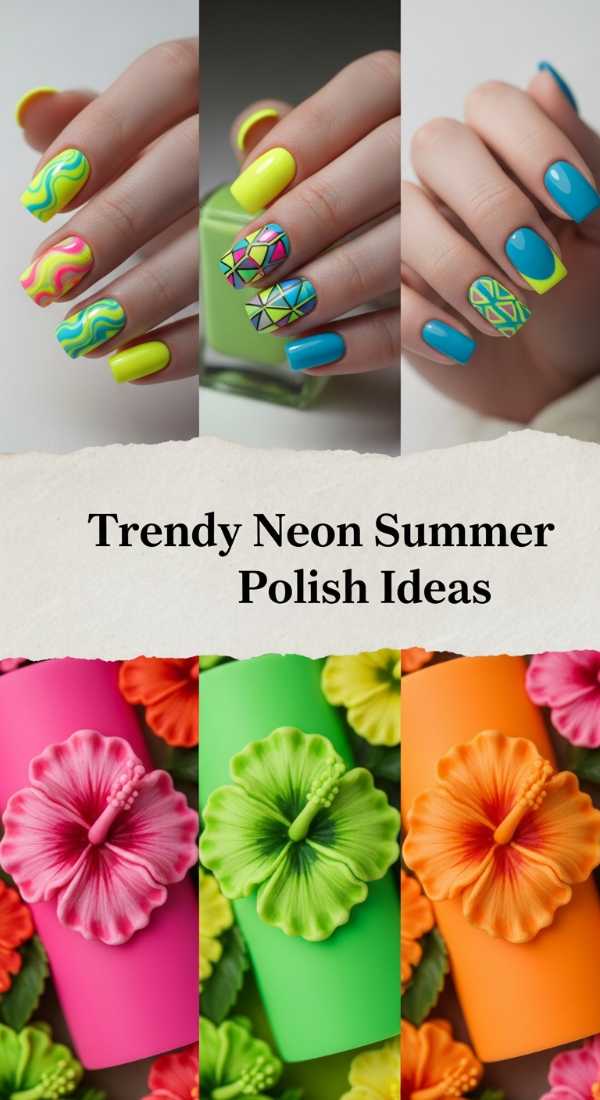From Spring Pastels to Winter Glitz: The 2024 Seasonal Nail Edit Trendy Neon Summer Polish Ideas 6a134f23bb5fb