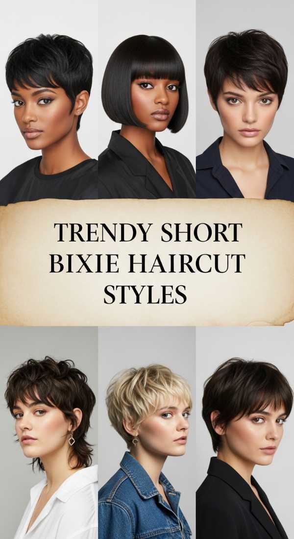 Trendy Short Bixie Haircut Styles 6a08d29ccfd60