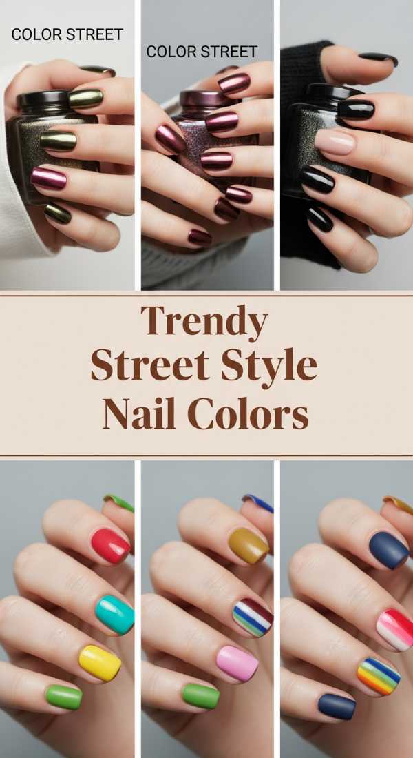 Trendy Street Style Nail Colors 6a08afffa8c5c