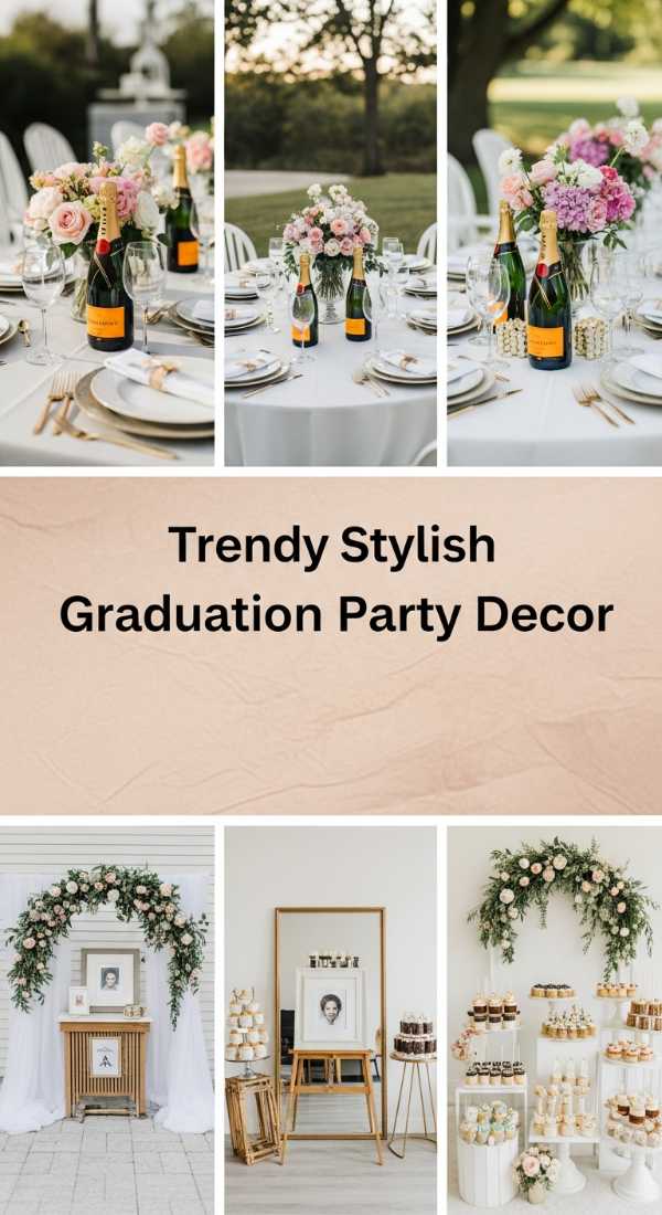 Trendy Stylish Graduation Party Decor 6a134d3107593
