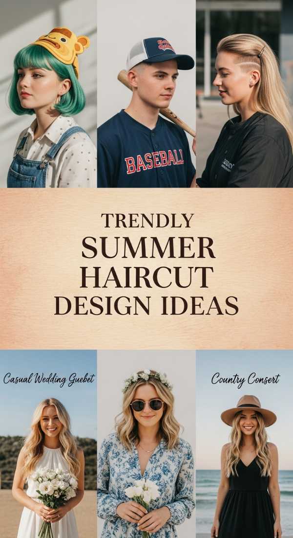 Trendy Summer Haircut Design Ideas 6a142ca781fc1