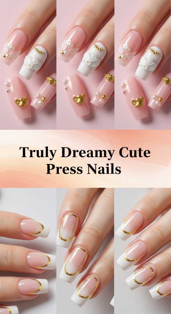 Truly Dreamy Cute Press Nails 6a08583e9182a