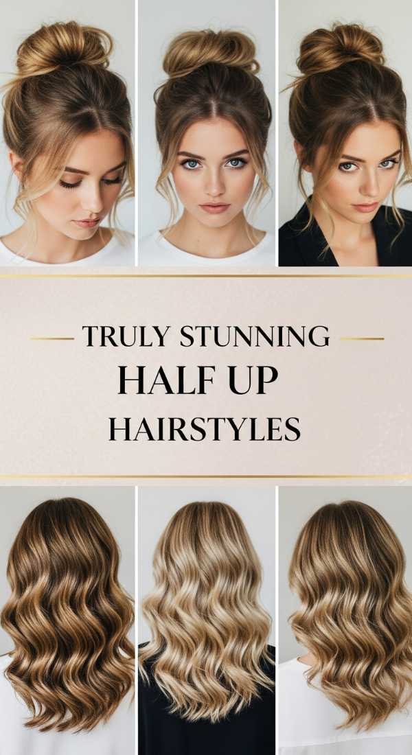 Truly Stunning Half Up Hairstyles 69fde77b8911a
