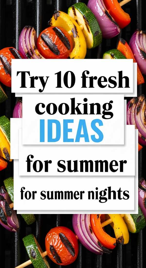 Try 10 Fresh Cooking Ideas For Summer Nights 6a041bfa79771
