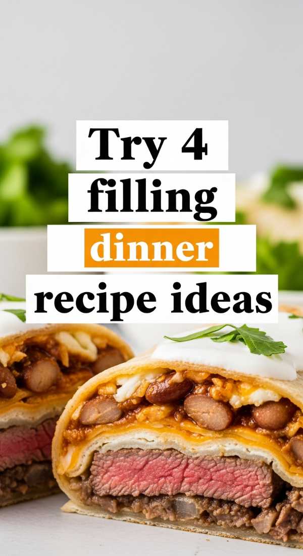 Try 4 Filling Dinner Recipe Ideas 69f6fe0edac0e