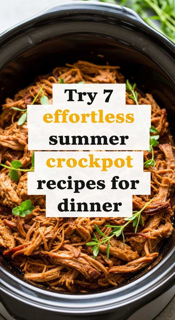 Try 7 Effortless Summer Crockpot Recipes For Dinner 6a00161b16446