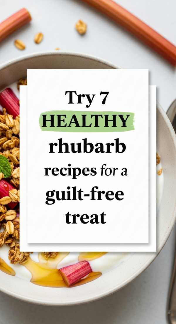 Try 7 Healthy Rhubarb Recipes For A Guilt Free Treat 69fd8aa45e408