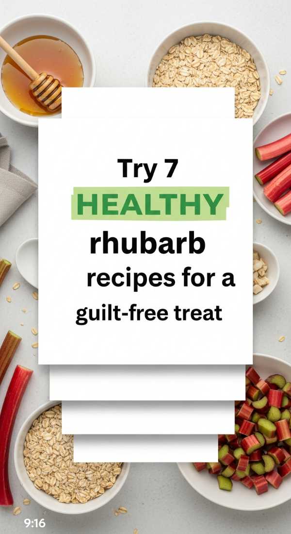 Try 7 Healthy Rhubarb Recipes For A Guilt Free Treat 69fd8aaf6a04f