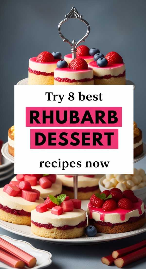 Try 8 Best Rhubarb Dessert Recipes Now 69fd8cb41f77b