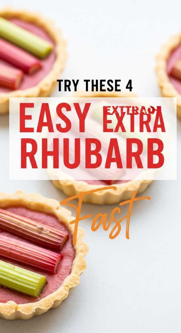 Try These 4 Easy Rhubarb Recipes Tonight 6a149b2b0a5dc