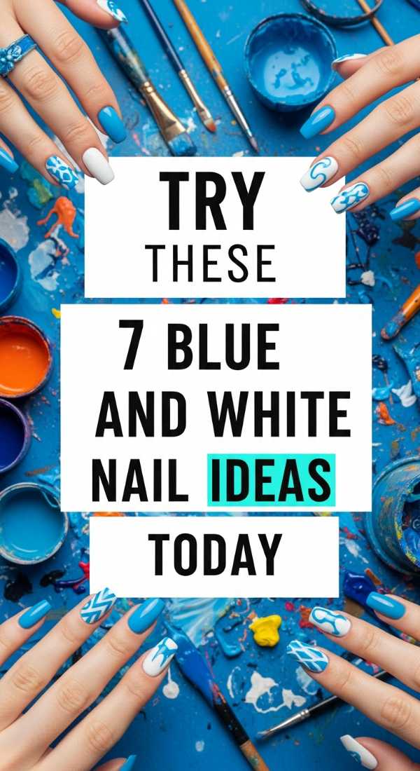 Try These 7 Blue And White Nail Ideas Today 6a0059e89e3c4