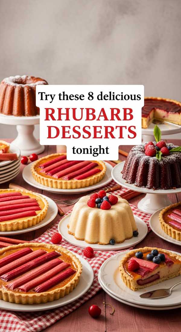 Try These 8 Delicious Rhubarb Desserts Tonight 69fd8c96b013d
