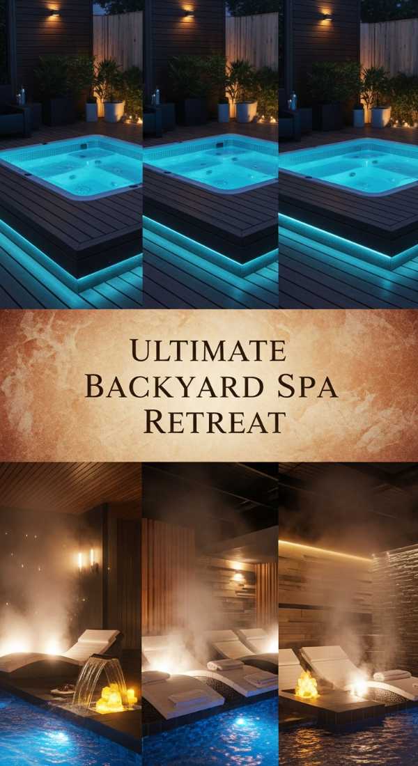 Ultimate Backyard Spa Retreat 69fb076b09608
