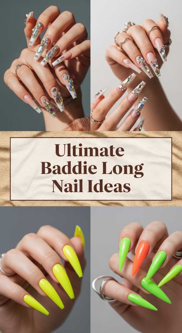 Ultimate Baddie Long Nail Ideas 6a006c6607ebf