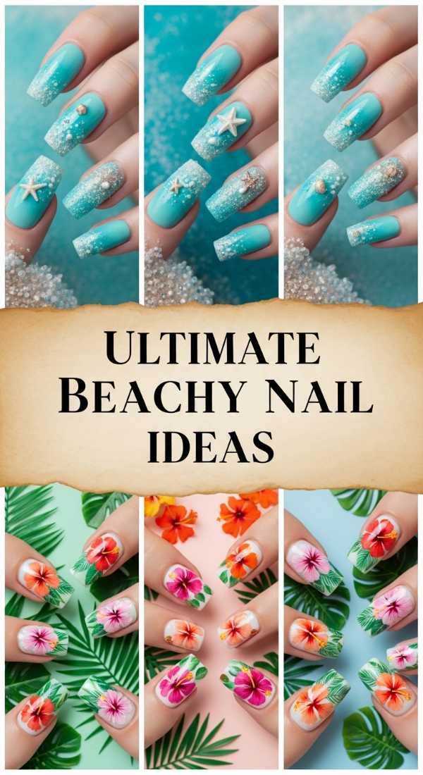 Ultimate Beachy Nail Ideas 6a13422f676bd