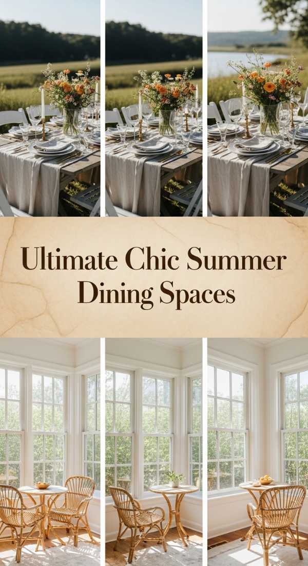 Ultimate Chic Summer Dining Spaces 6a035b70df2cb
