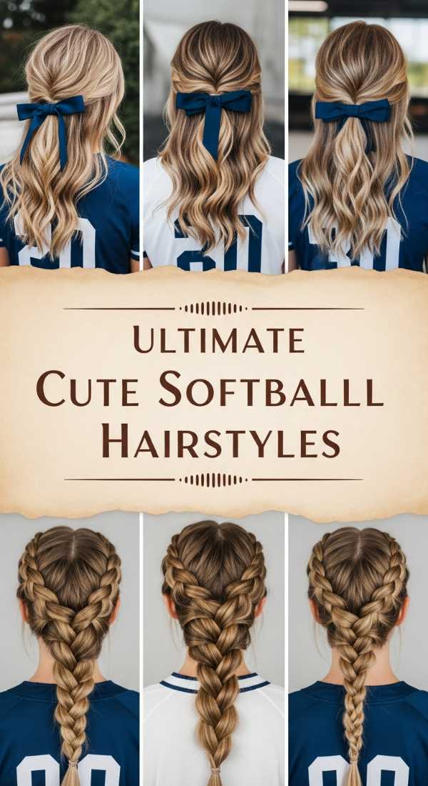 Beyond the Brush: The Ultimate 2026 Hair Mood Board for Trendsetters Ultimate Cute Softball Hairstyles 6a08d2c24a2ab