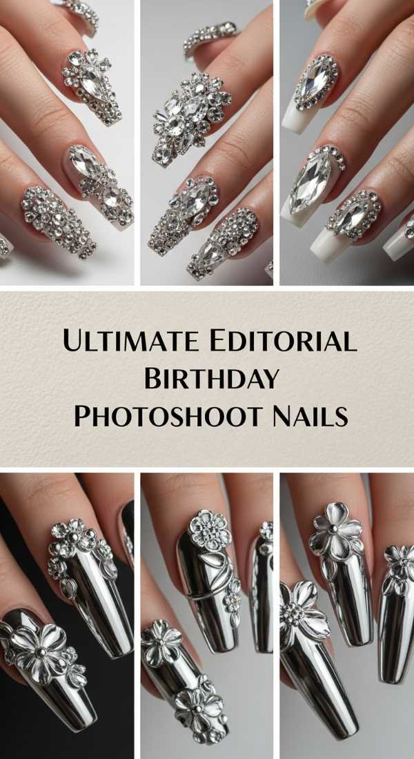 From Spring Pastels to Winter Glitz: The 2024 Seasonal Nail Edit Ultimate Editorial Birthday Photoshoot Nails 6a134f228085c
