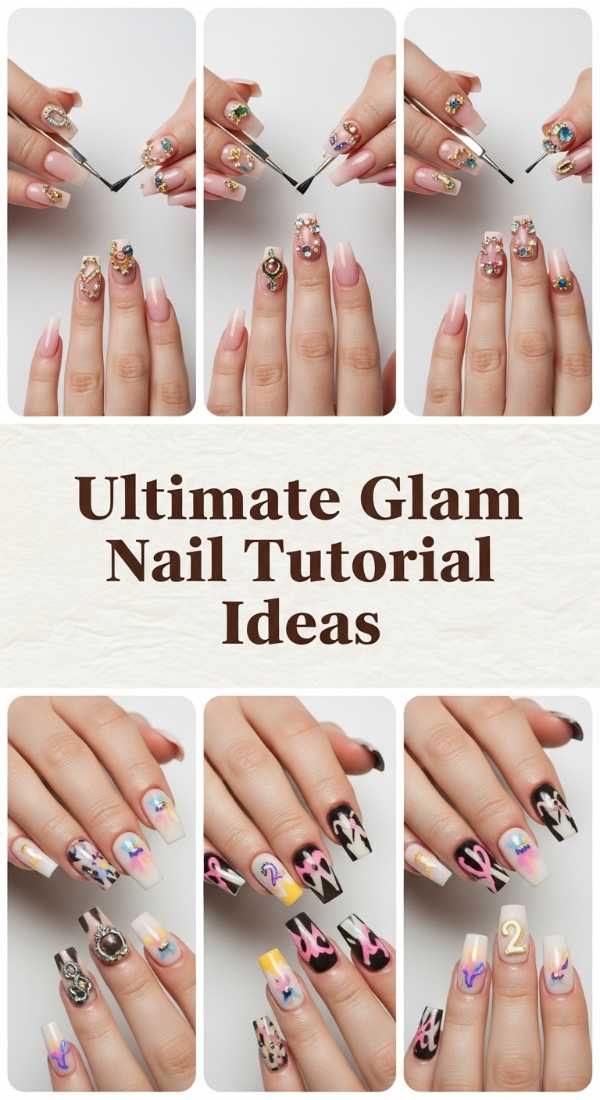 Ultimate Glam Nail Tutorial Ideas 6a13407778a1f
