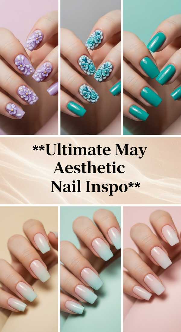 Ultimate May Aesthetic Nail Inspo 6a134c5d3ae53