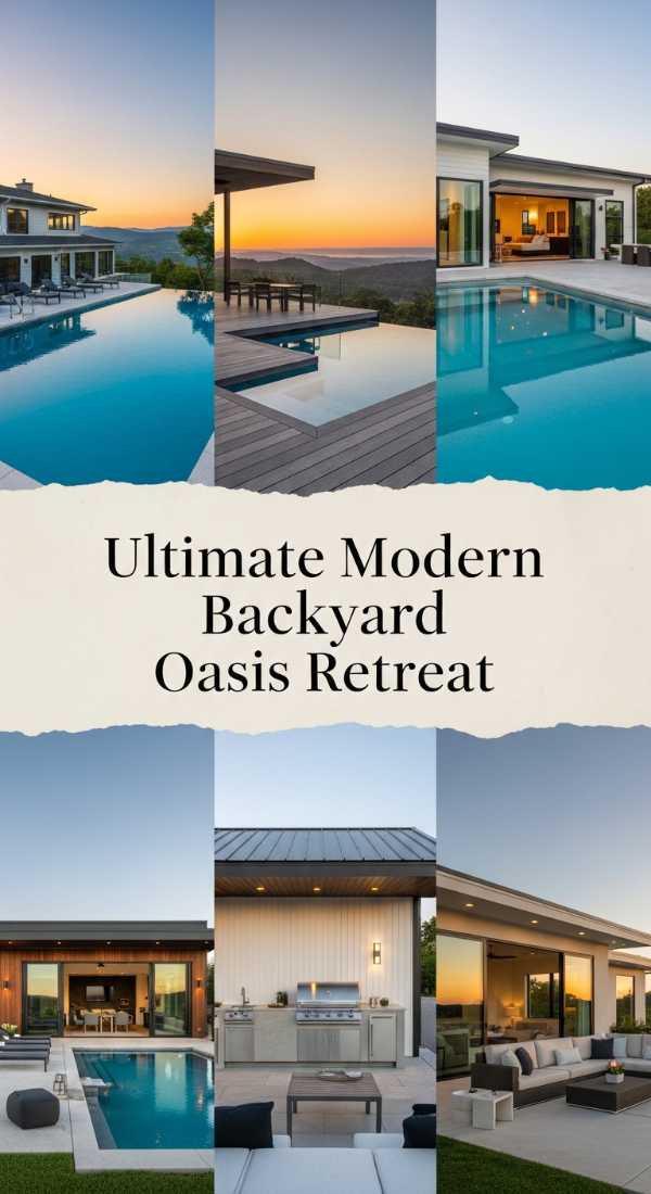 Ultimate Modern Backyard Oasis Retreat 69ff473c33c23
