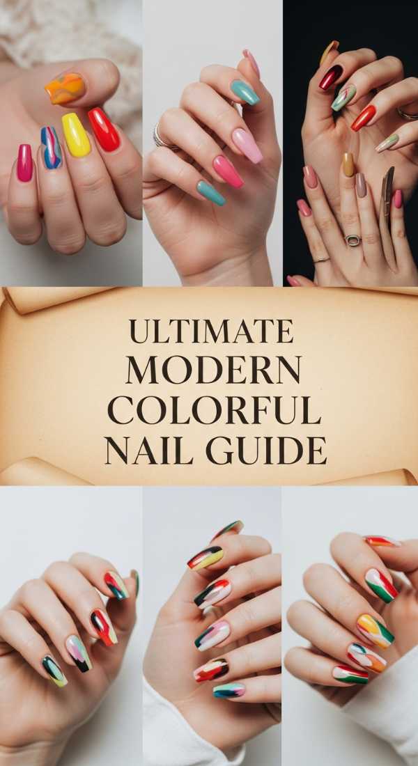 Unleash Your Inner Artist: The Vibrant Nail Masterclass You Need Ultimate Modern Colorful Nail Guide 6a08affc05fef