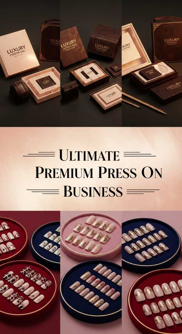 Press On Nail Perfection: Your All-in-One Guide to a Salon Look at Home Ultimate Premium Press On Business 6a08afea95aa6
