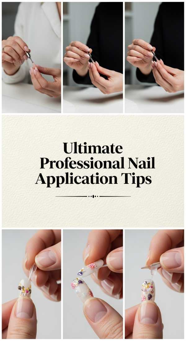 Ultimate Professional Nail Application Tips 6a08582559454