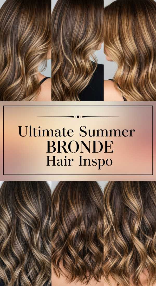 Sun-Kissed & Sophisticated: The Ultimate Summer and Graduation Hair Guide Ultimate Summer Bronde Hair Inspo 6a08d287bc1b5