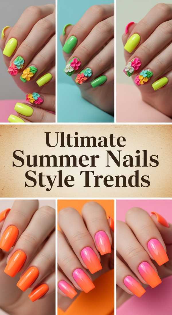 Chic Commencement: How to Master the Luxury Spring Aesthetic This Season Ultimate Summer Nails Style Trends 6a134c22de06e