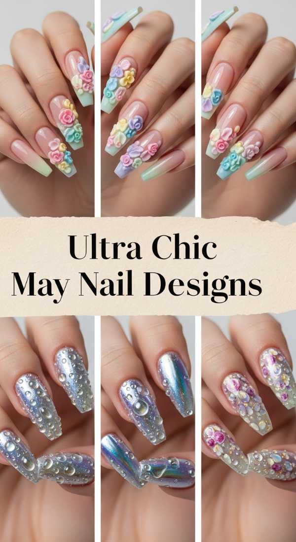Ultra Chic May Nail Designs 6a134d1ea042a