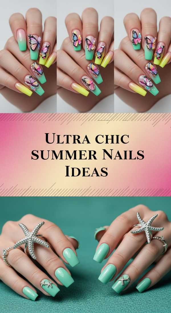 Ultra Chic Summer Nails Ideas 6a134c4bdade9