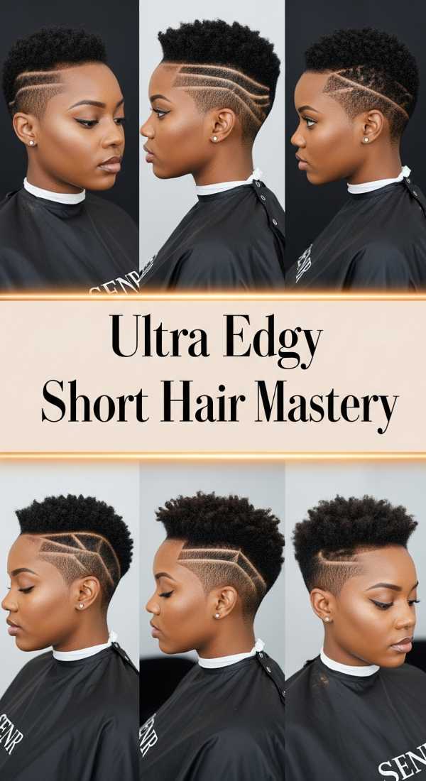 Ultra Edgy Short Hair Mastery 6a1425afb8105