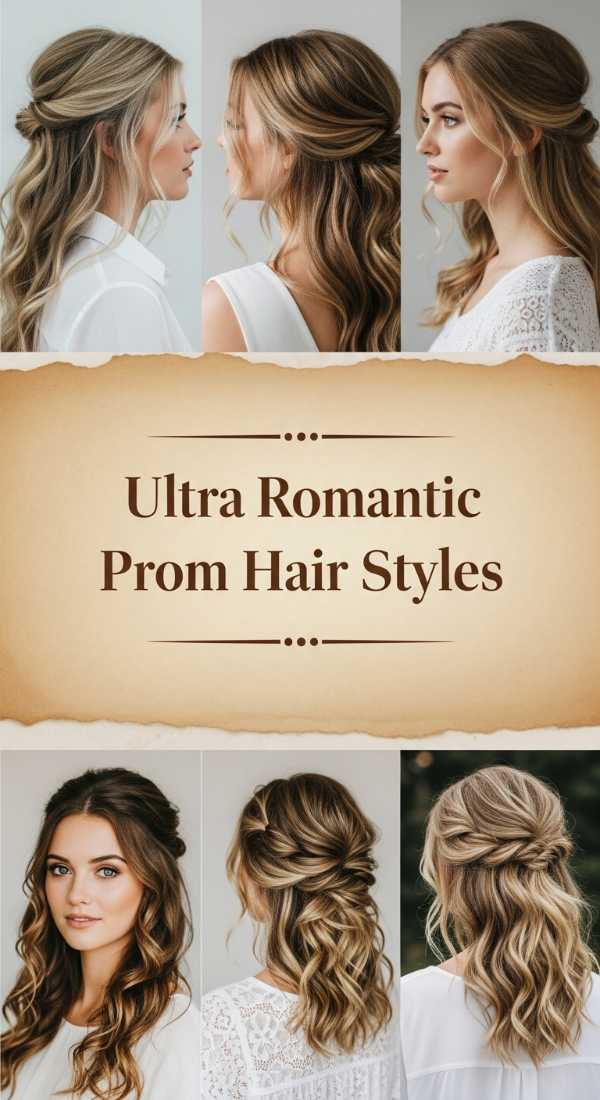 Opulence & Elegance: Ultimate Luxury Hair Trends for Your Big Night Ultra Romantic Prom Hair Styles 69fde78dc629a