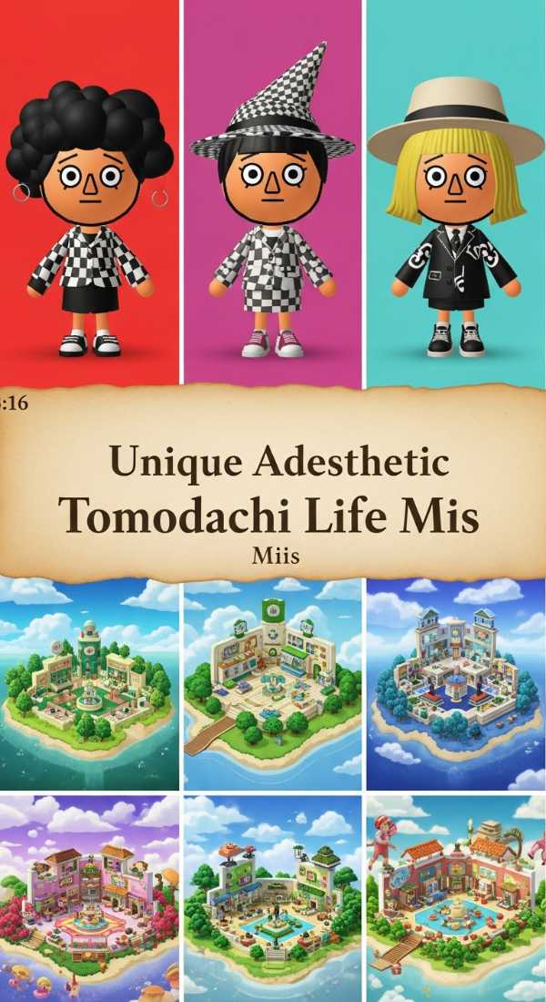 Unique Aesthetic Tomodachi Life Miis 6a13408e21bf2