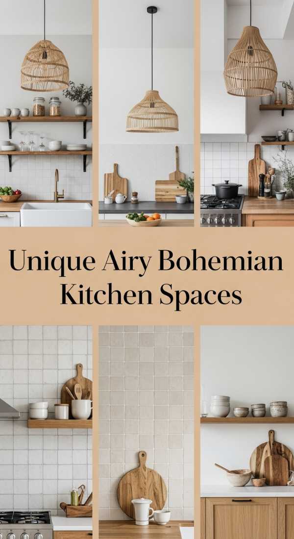 Unique Airy Bohemian Kitchen Spaces 6a0ea34504d37