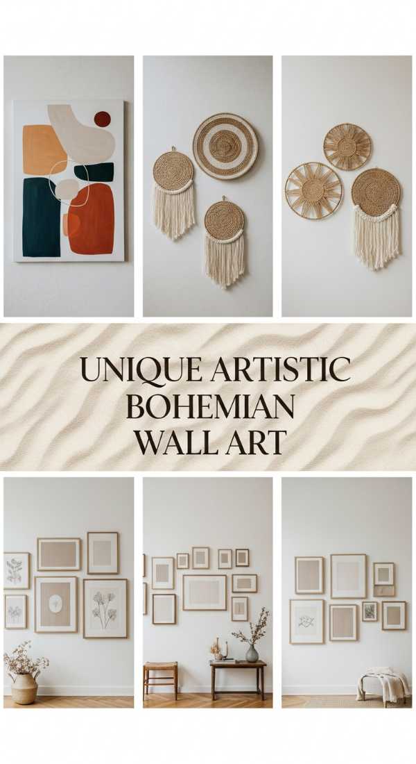Unique Artistic Bohemian Wall Art 6a0ea7f93a465