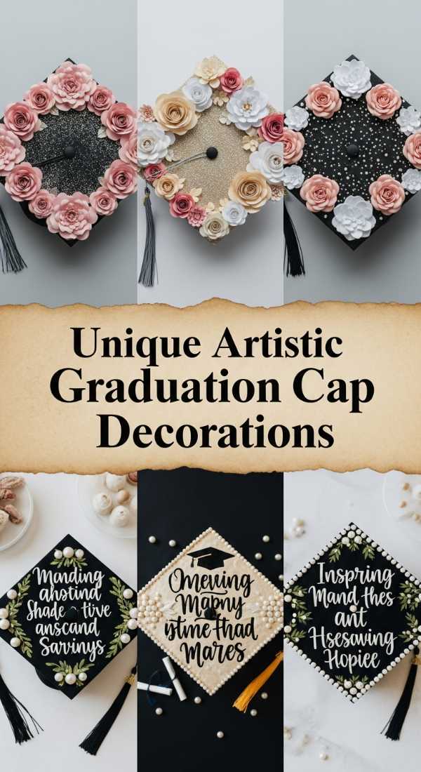 Unique Artistic Graduation Cap Decorations 6a134e426de46