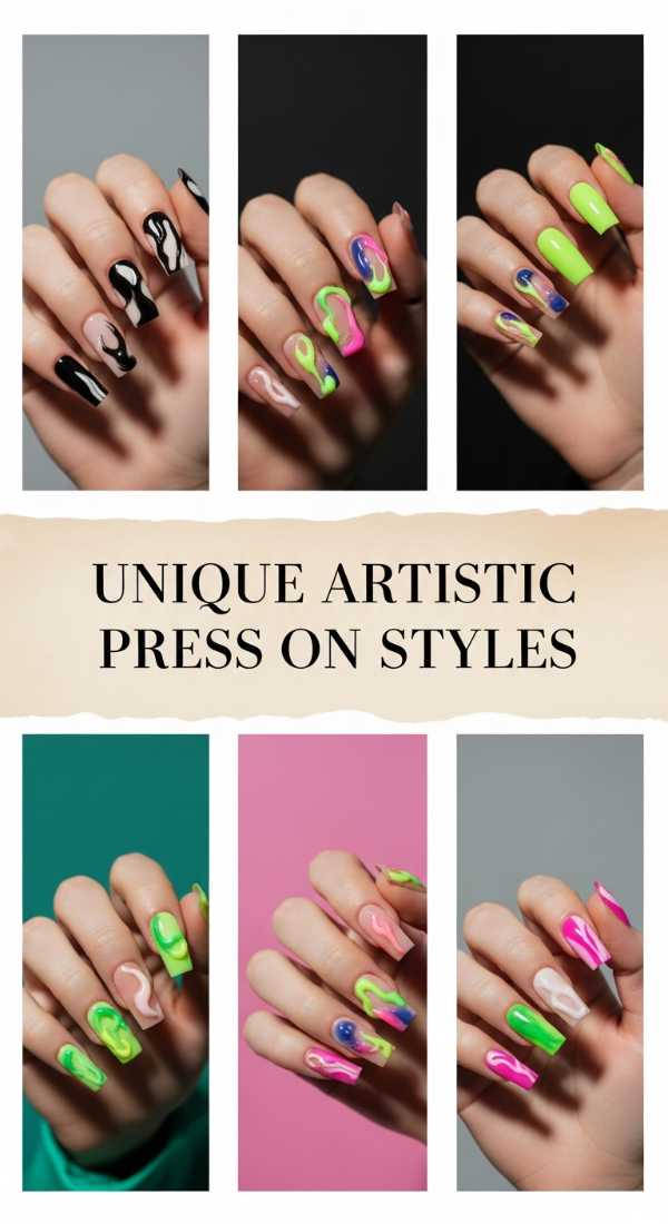 Instant Elegance: Why Luxury Press-Ons Are the New Salon Standard Unique Artistic Press On Styles 6a1347de86b35
