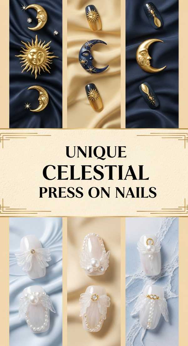 Unique Celestial Press On Nails 6a085b9124a82
