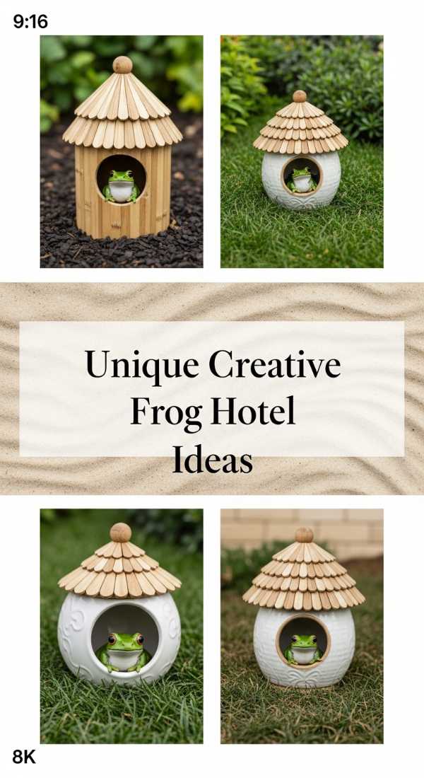 Unique Creative Frog Hotel Ideas 6a04bc6746fc2