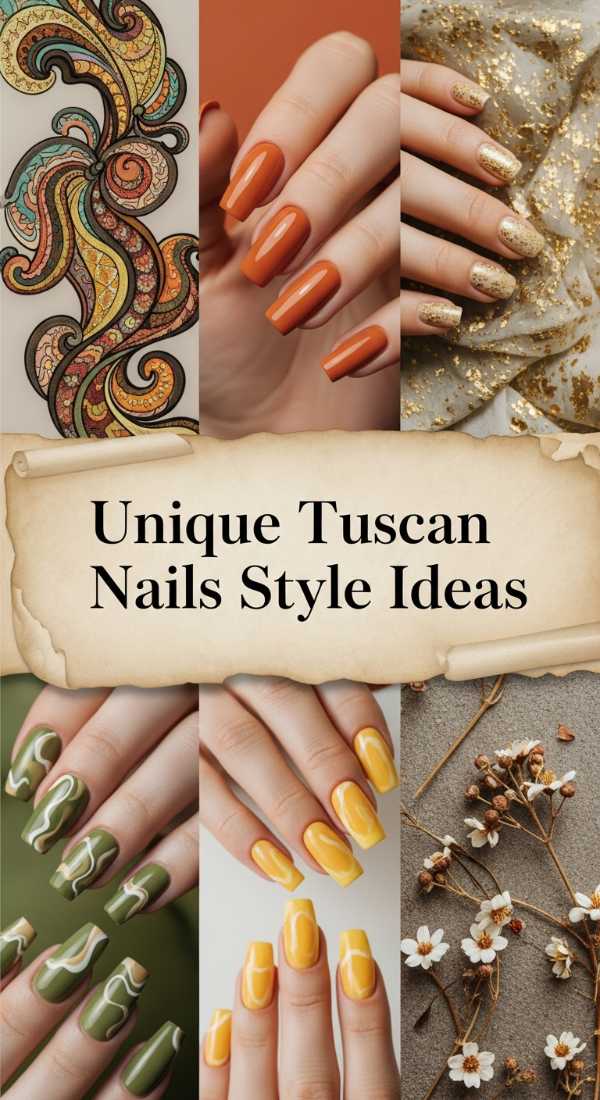 Unique Tuscan Nails Style Ideas 69ff6c0f09fd1