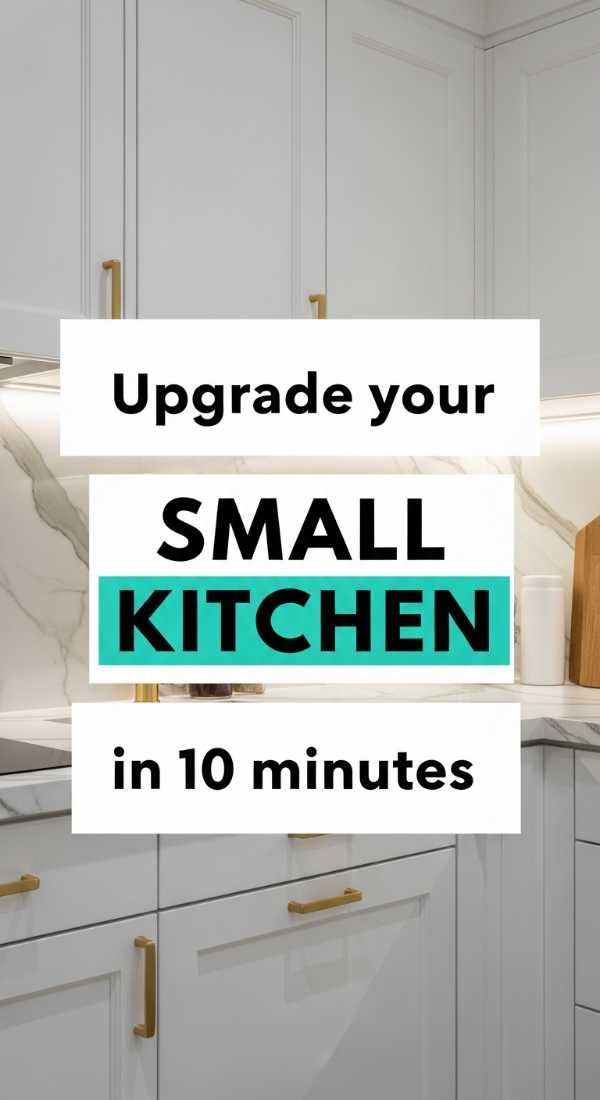 Upgrade Your Small Kitchen In 10 Minutes 69fb223265367