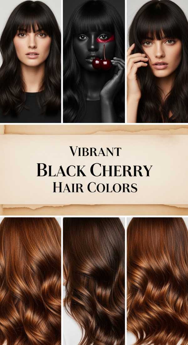 Vibrant Black Cherry Hair Colors 6a142ce82739f