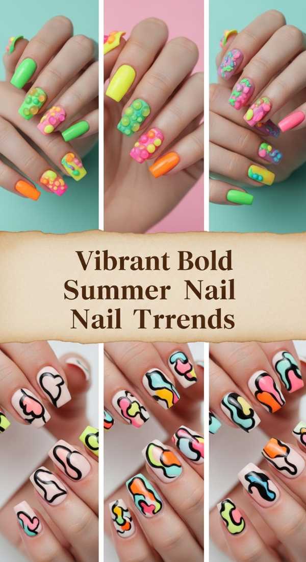 Vibrant Bold Summer Nail Trends 6a1343d27187d