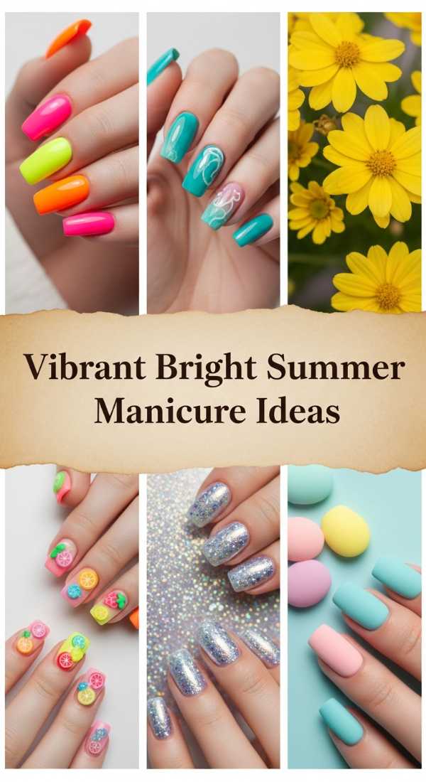 Vibrant Bright Summer Manicure Ideas 6a1340b6b7611