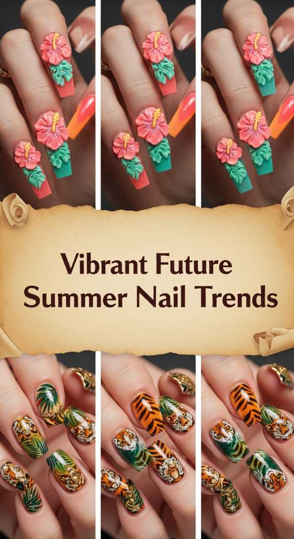 Sunshine & Peonies: The Complete May Aesthetic Handbook Vibrant Future Summer Nail Trends 6a134d6173f23