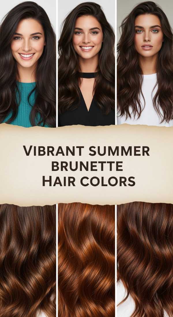 The 2026 Hair Edit: Luxury Styles and Couture Inspiration Vibrant Summer Brunette Hair Colors 6a1423be2b82c